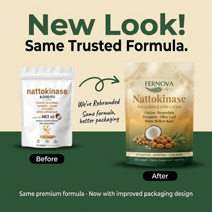Fernova Nattokinase - 120 Softgels